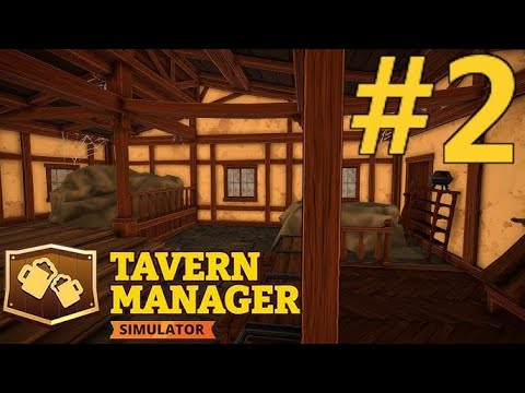 Видео: "Вкусные колбасы и Большая прибыл" в игре Tavern Manager Simulator #tavernmanagersimulator   2 серия