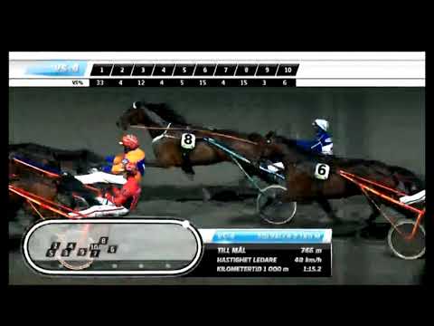 Видео: 11.10.17. Ипподром Солвала (Швеция). Сэнсэй Ч (А.Вилкин)