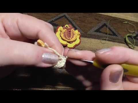 Видео: ВЯЗАНИЕ! МК бутона для розы часть 1