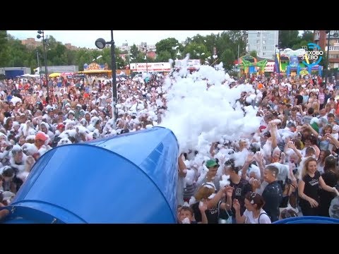 Видео: День молодежи в Орехово-Зуеве 29 06 18