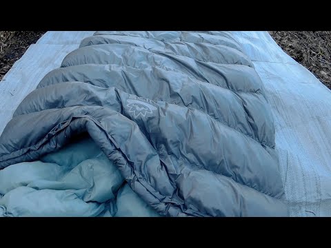 Видео: Пуховый спальник "Вежа-1"