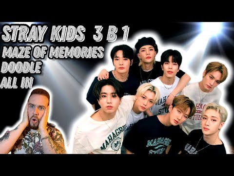 Видео: Реакция на Stray Kids - Maze Of Memories | All In | Doodle