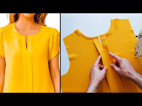 Видео: Лучший способ шитья женского воротника ✅️ Учебник и техника шитья