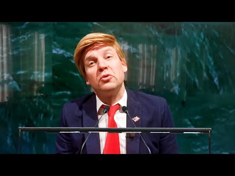 Видео: ТРАМП,  Заседание ООН и неработающий СУФЛЁР 😁 [Пародия]