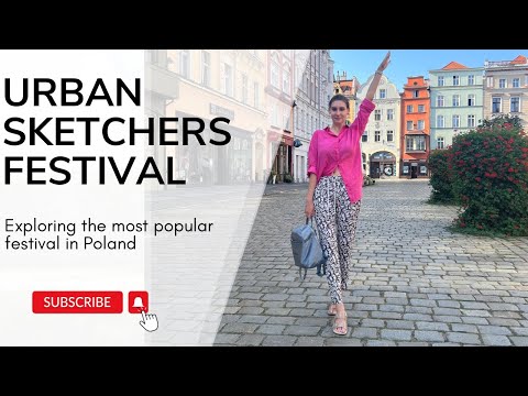 Видео: Sketchers festival in Swidnica - самое долгожданное мероприятие художников Польши