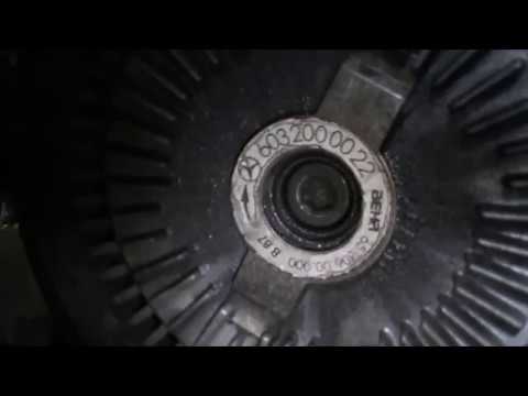 Видео: Замена вискомуфты мерседес 124