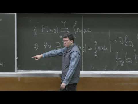 Видео: Шапошников С. В. - Математический анализ III - 23. Равномерная сходимость и дифференцируемость НИ