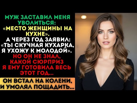 Видео: «Место женщины на кухне», — сказал муж. Через год он умолял меня о пощаде...