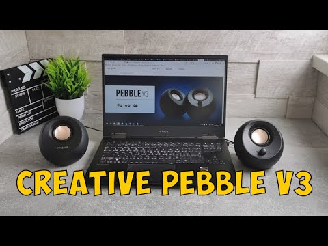 Видео: [Обзор] Creative Pebble v3 Минималистичные динамики 2.0 USB TYPE C и Bluetooth 5.0