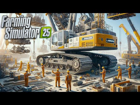 Видео: Сборка Liebherr R9400 Запчасти | Farming Simulator 25