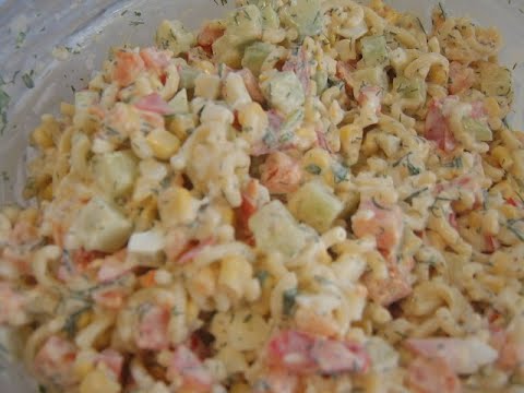 Видео: Спагетти салат. Маринкины творинки