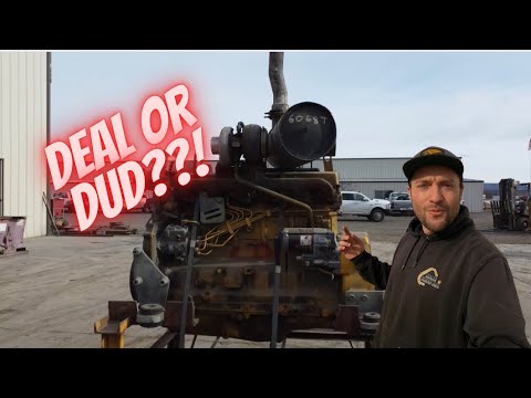 Видео: БУДЕТ ЛИ ОН КОГДА-НИБУДЬ РАБОТАТЬ СНОВА?!! КУПЛЮ НА АУКЦИОНЕ ДВИГАТЕЛЬ JOHN DEERE.