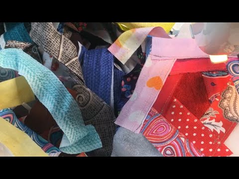 Видео: Шьем быстро, продаем дорого. Из старых джинсов и кромок от  ткани шьем косметичку DIY мастер-класс