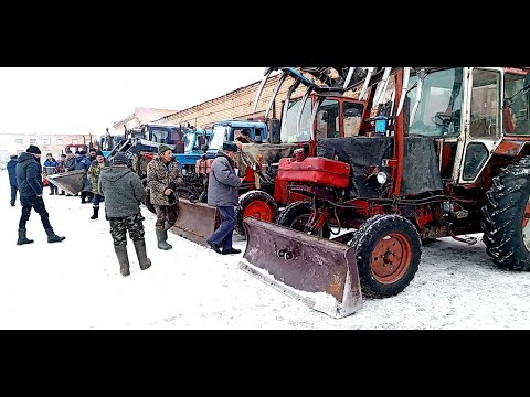 Видео: Техосмотр  тракторов в 2024 году в СПК им Кирова Куюргазинского района РБ в селе Новомурапталово