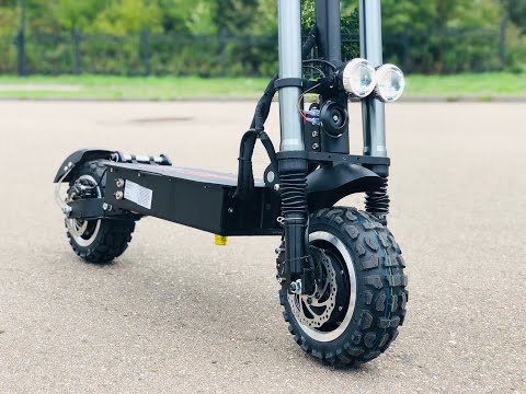 Видео: Электросамокат Currus R11 - (АКБ 40Ач, 60V, 6000W, контроллеры 50!!!А) - обзор, разбор, тест-драйв.