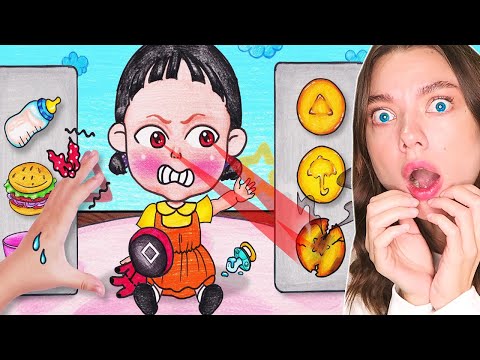 Видео: ЗЛОЙ РЕБЁНОК КУКЛЫ из ИГРЫ В КАЛЬМАРА МОНСТР 😲 Мульт МАЛЫШ ИГРА В КАЛЬМАРА Анимация
