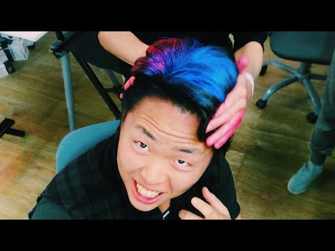 Видео: ПОКРАСИЛ ВОЛОСЫ | Корейский Рандом | Влог