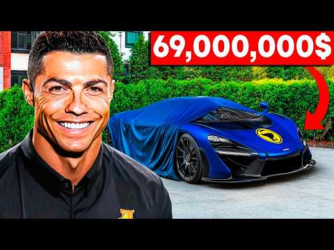 Видео: Криштиану Роналду ВПЕРВЫЕ Показал Самые Дорогие Автомобили!