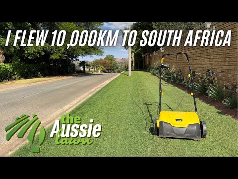 Видео: Преображение южноафриканского газона в австралийском стиле!