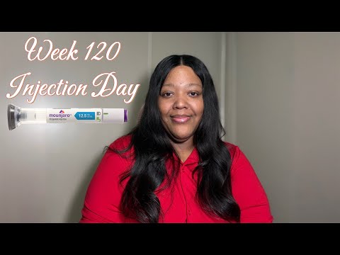 Видео: НЕДЕЛЯ 120 | ДЕНЬ ИНЪЕКЦИИ | ПУТЕШЕСТВИЕ С МУНДЖАРО ТИРЗЕПАТИДОМ 12,5 МГ | ПРАВОЕ БЕДРО | ЖИЗНЬ В...