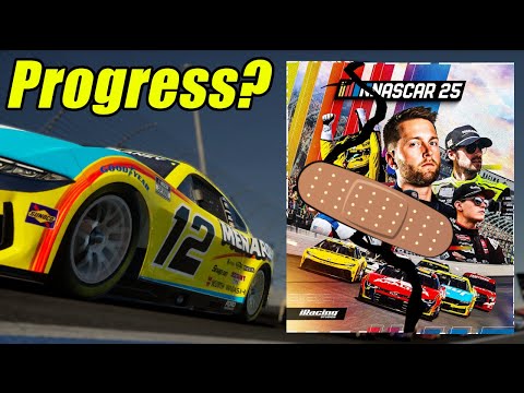 Видео: Они исправили мои проблемы с NASCAR 25 после *9* патчей?!