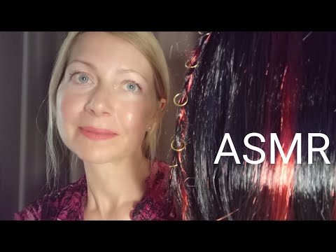 Видео: ASMR. Причёска.Расчёсывание волос. Шёпот.