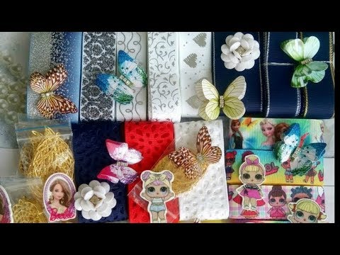 Видео: Покупка. Материалы для рукоделия, Канзаши. Распаковка посылки.