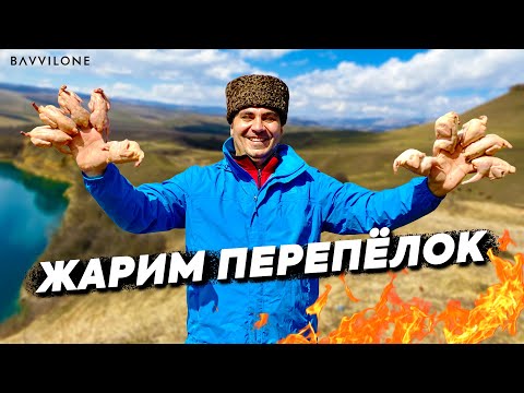 Видео: ШАШЛЫК из ПЕРЕПЕЛОК в НЕВЕРОЯТНО КРАСИВОМ месте на КАВКАЗЕ. (ENG SUB)