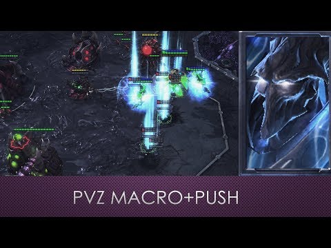 Видео: Макро с подпушем  | PVZ Build-order | StarCraft 2 LotV