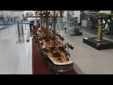 Видео: Модель крейсера  I  ранга "Адмирал Корнилов". Программа экспресс-экскурсий "музей в каждый дом"