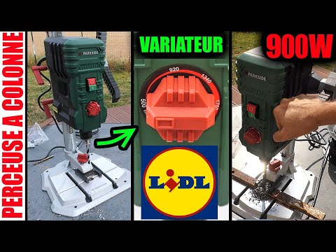 Видео: LIDL сверлильный станок PTBMOD 710 B2 BOSCH PBD 40