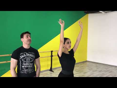 Видео: Кавказские танцы. Азербайджанский танец урок  №4