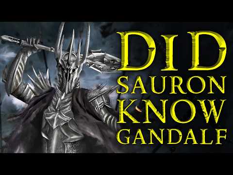 Видео: Знал ли Саурон на самом деле, кем был Гэндальф? | Объяснение истории Средиземья