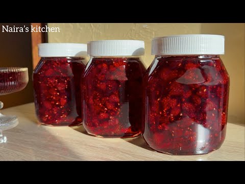 Видео: 🌿Ազնվամորու (Մալինայի) Անուշահամ, Արքայական Մուրաբայի Պատրաստումը: RASPBERRY JAM | МАЛИНОВОЕ ВАРЕНЬЕ