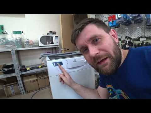 Видео: Посудомоечная машина не греет воду, Indesit ошибка F08