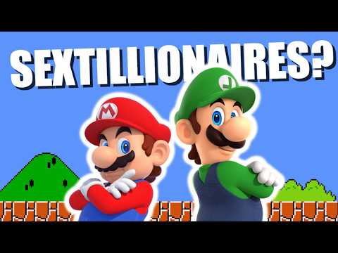 Видео: Насколько богат Марио? (И Луиджи богаче?)