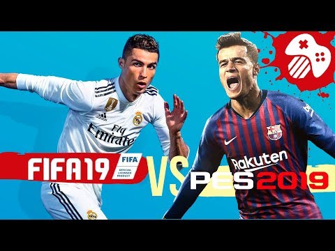 Видео: FIFA 19 против PES 2019