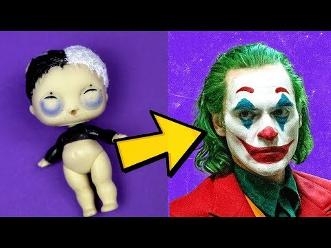 Видео: КУКЛА ДЖОКЕР - Как сделать ООАК по фильму 2019