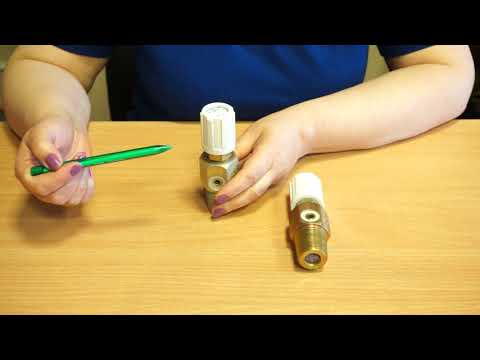 Видео: Вентиль баллонный ацетиленовый ВАБ-97 производства ДЖЕТ