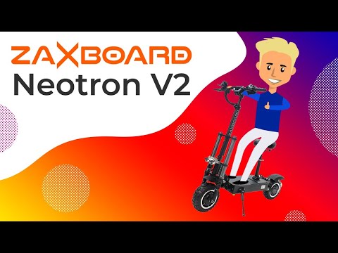 Видео: САМЫЙ МОЩНЫЙ ЭЛЕКТРОСАМОКАТ 2021 ГОДА - ZAXBOARD NEOTRON V2. ТЕСТ-ДРАЙВ ДО 100 КМ/Ч. ВИДЕООБЗОР