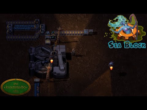 Видео: Factorio. Sea Block. Новая забава - создай кусок стиратита - # 12