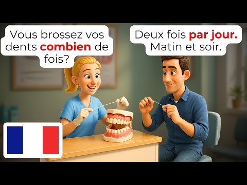 Видео: 🇫🇷 Разговоры у Стоматолога на Французском | A1-A2 | Изучайте Настоящий Французский