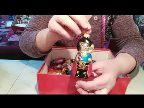 Видео: Ватные Игрушки Обзор ёлочных игрушек