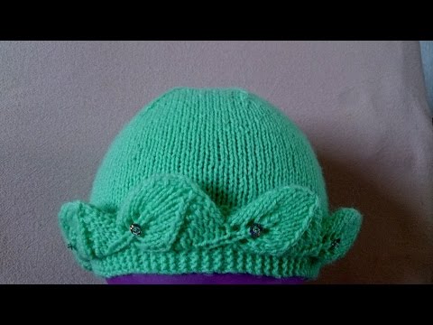 Видео: ВЯЗАНИЕ СПИЦАМИ! КРАСИВАЯ ШАПОЧКА! Просто связать даже начинающим. Knitting