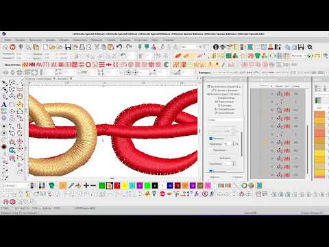 Видео: Отрисовка по формату PEC / Digitizing from PEC Format-Wilcom e4.2