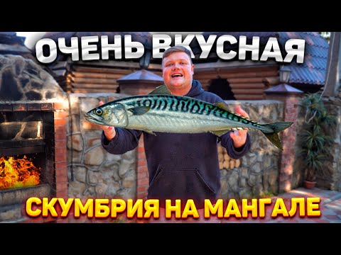 Видео: ОЧЕНЬ ВКУСНАЯ СКУМБРИЯ НА МАНГАЛЕ