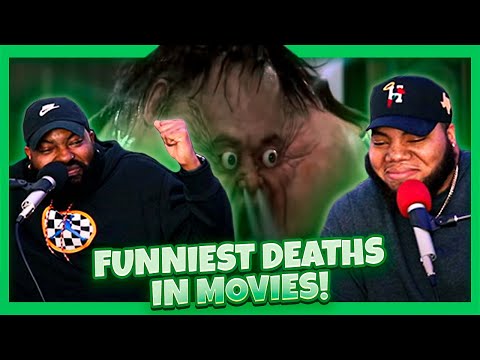 Видео: Самые смешные сцены смерти в фильмах (версия для YouTube) (попробуйте не смеяться)