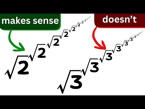 Видео: почему только некоторые башни бесконечной мощности четко определены.