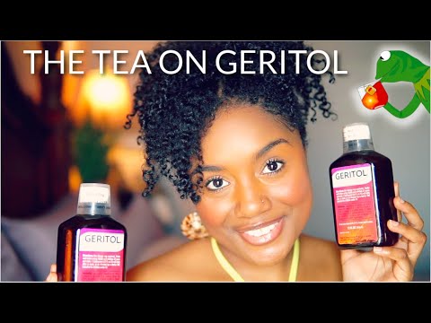 Видео: Я принимала жидкий геритол в течение 3 месяцев! Что он делает и не делает для волос, ногтей, энер...