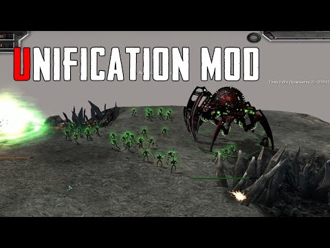 Видео: ФФА с безумными компами на новой карте ► Unification mod